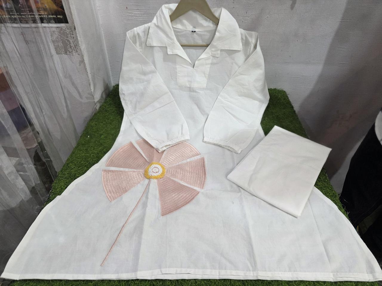 Bagrubazzar Premium Woven Cotton Co-Ord Set for Women