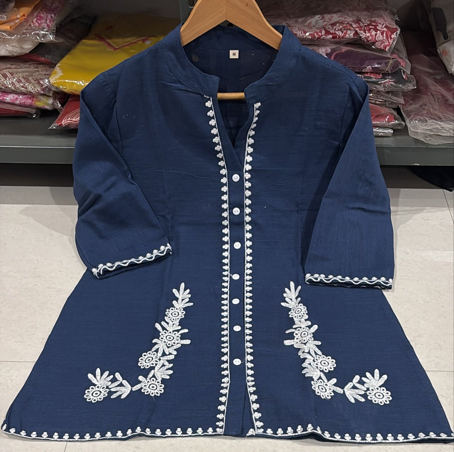 Bagrubazzar Women's Premium Cotton Flex Embroidered Co-Ord Set
