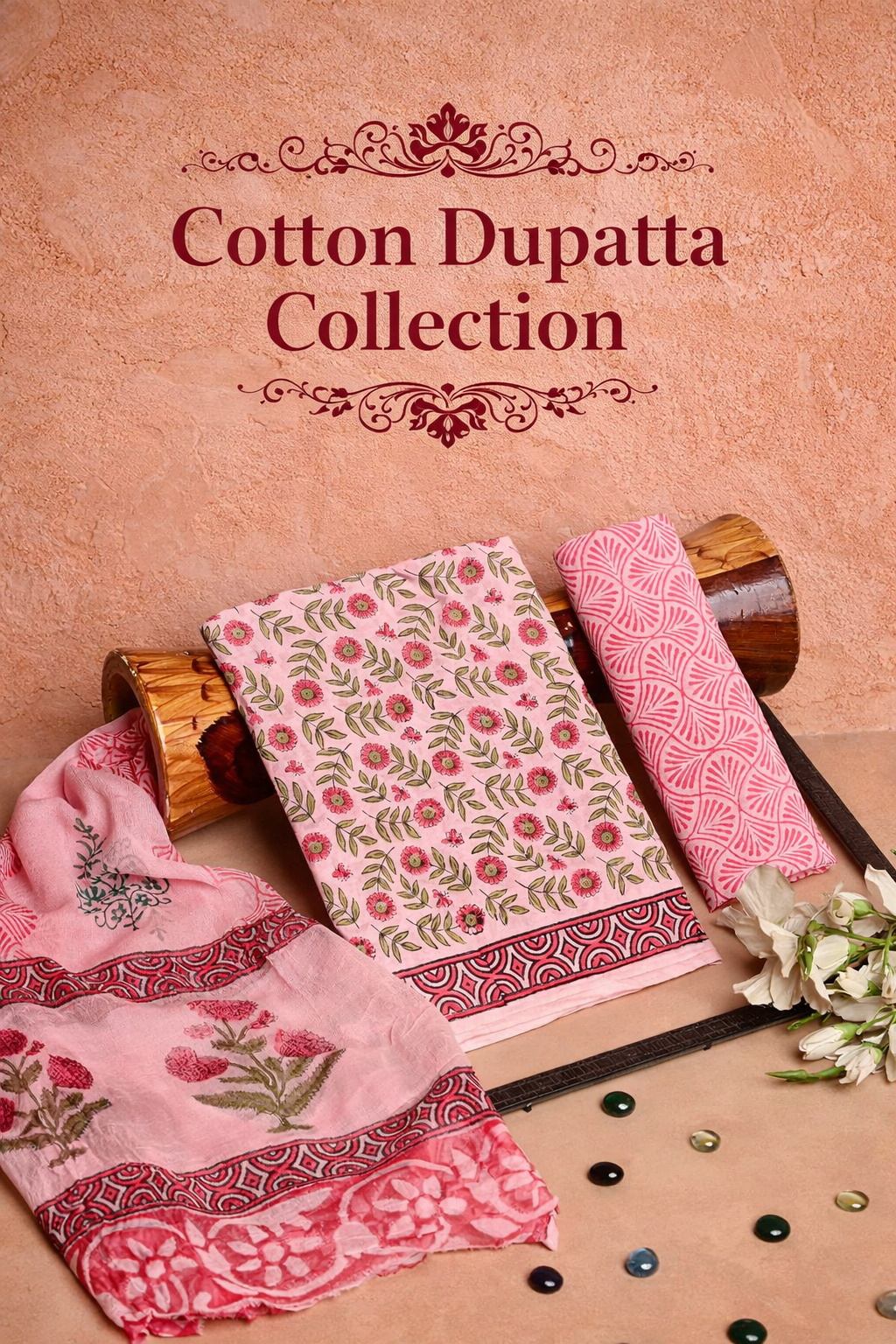 Cotton Dupatta Sets