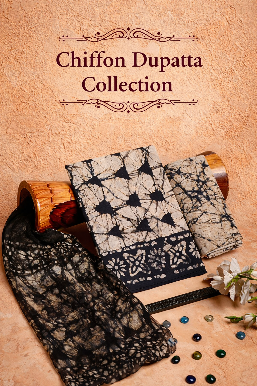 Chiffon Dupatta Sets