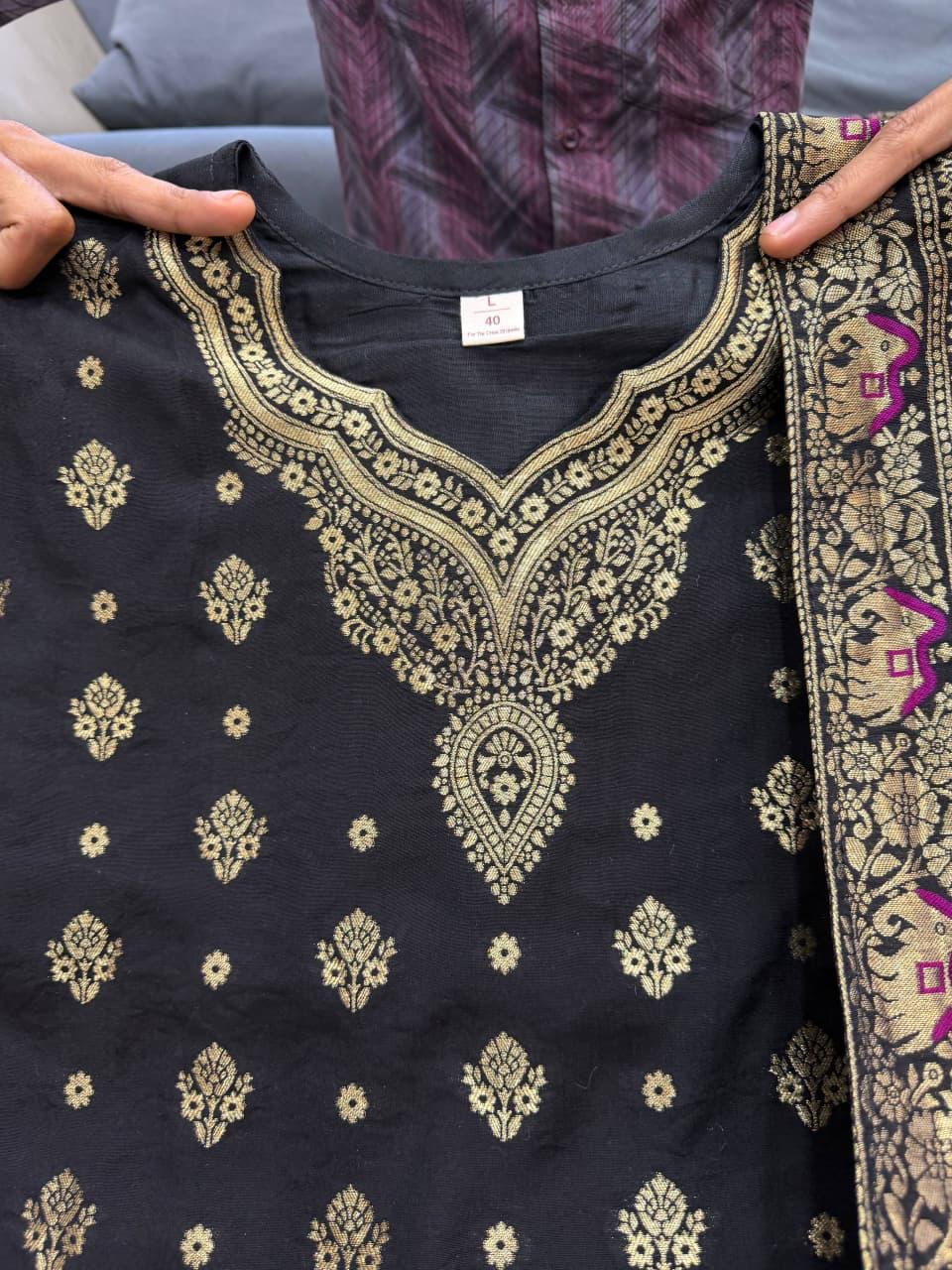 New Arrival: Pure Kanjivaram Glass Tissue Special Suit Set