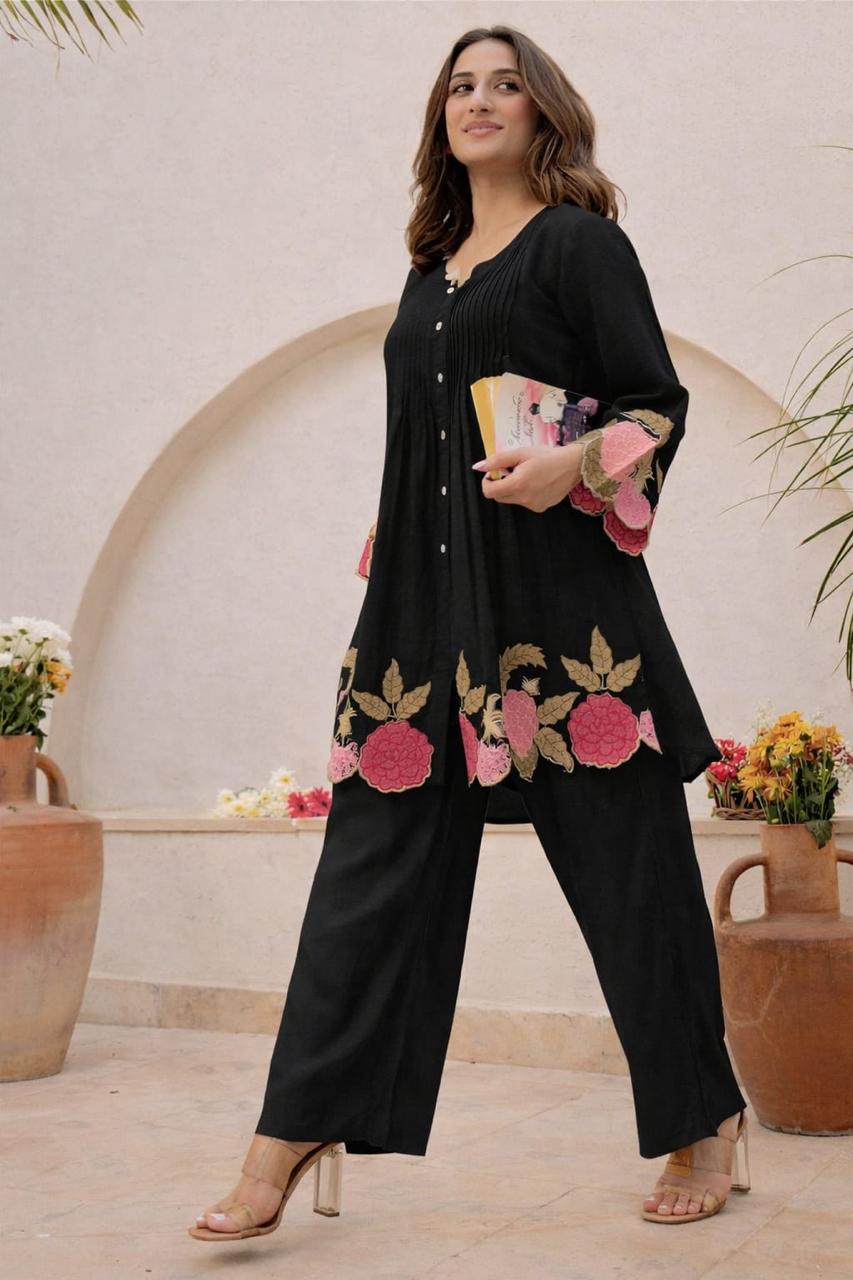 Elegant Women’s Cotton 60×60 Co-ord Set – Soft, Breathable & Stylish Workwear Cord Set