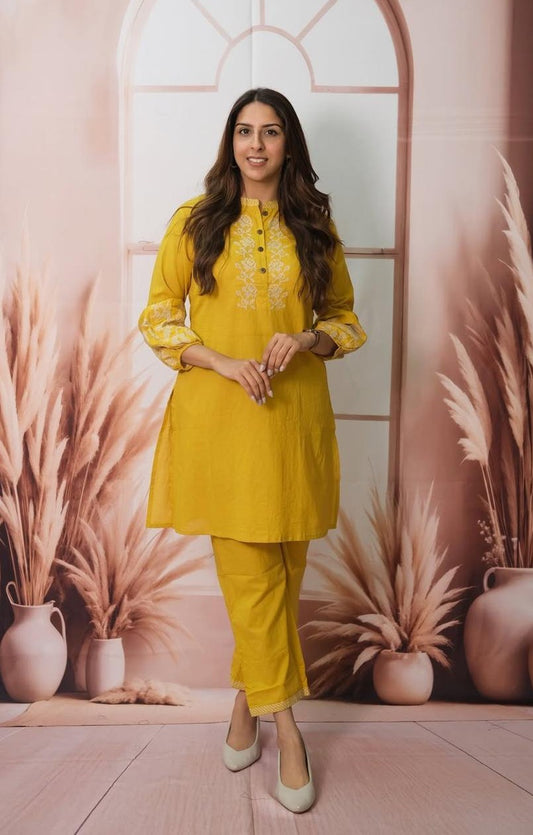 Bagrubazzar New Embroidered Co-ord Set (BBCD02)