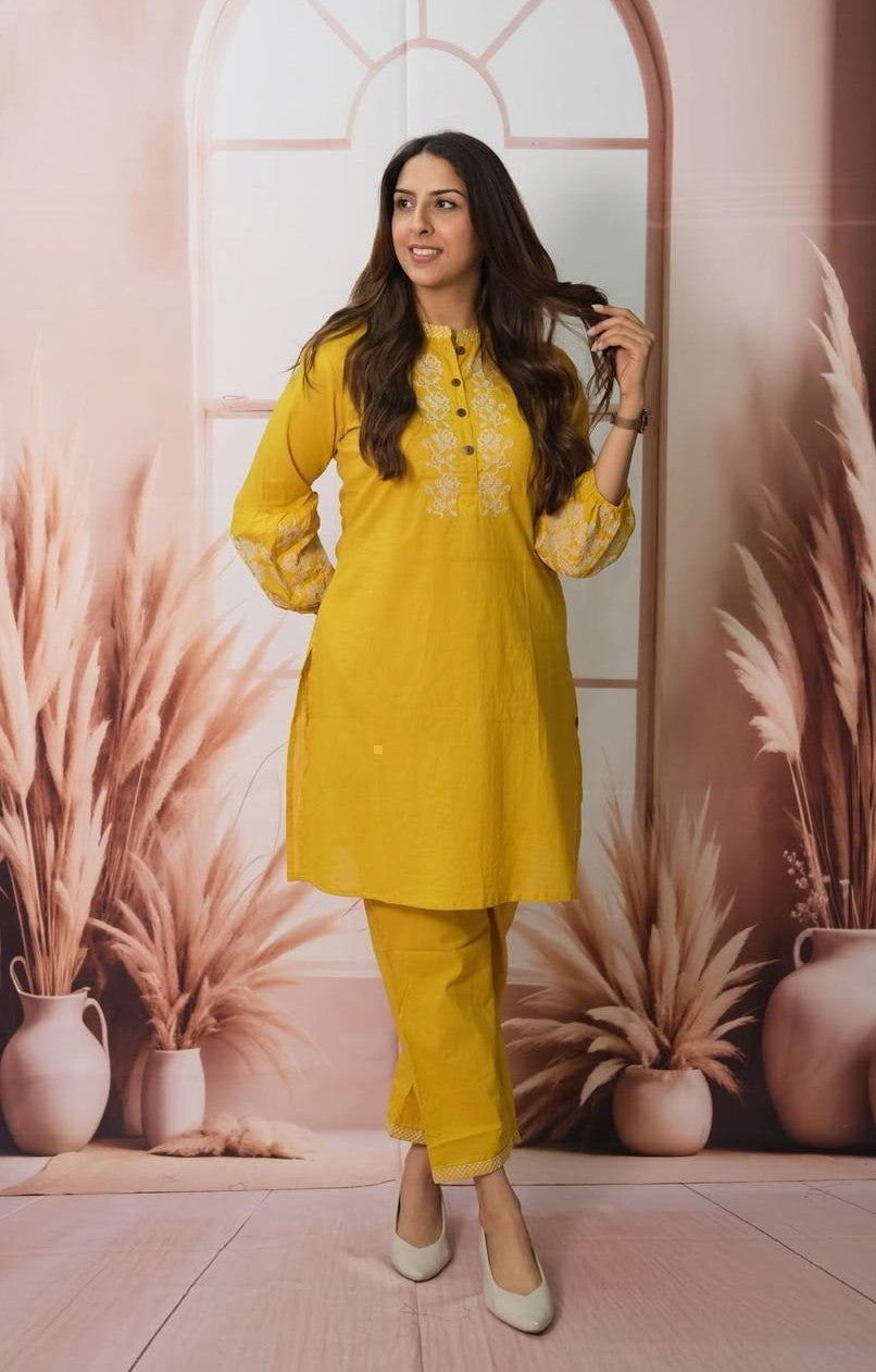 Bagrubazzar New Embroidered Co-ord Set (BBCD02)