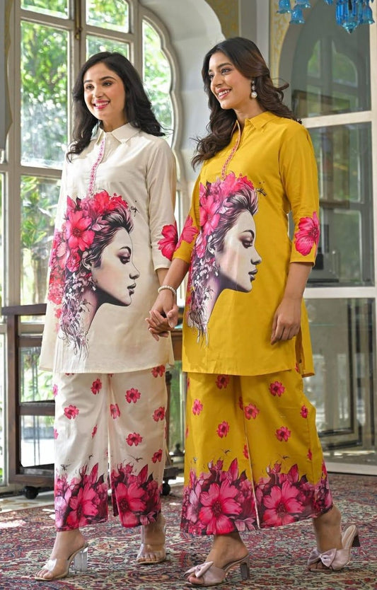 Bagrubazzar Digital Print Co-ord Set (BBCD06)