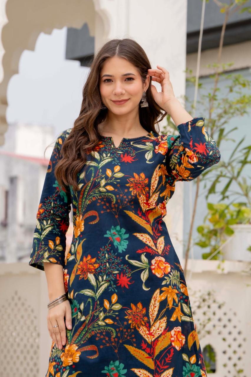Bagrubazzar new printed kurta set perfect for your wardrobe (BBMB03)