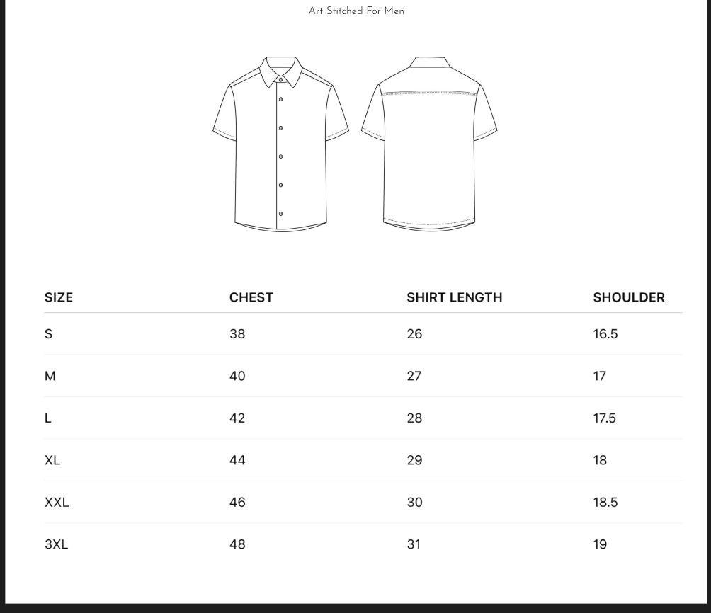 Bagrubazzar Monaco Embroidery Camp Collar Short Sleeve Shirt (BBKL06)