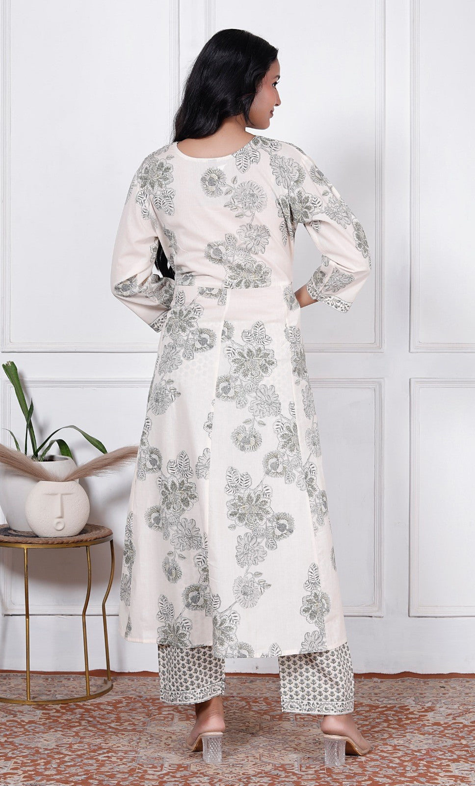 Bagrubazzar Premium Cotton 60x60 Women's Suit Set