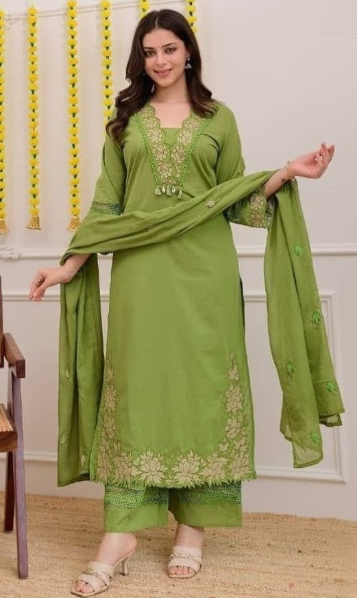 Bagrubazzar Premium Taj Cotton Party Wear Dress for Women