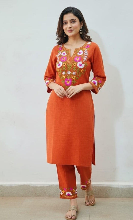 New Bagrubazzar Premium Embroidered Kurta Set for Women