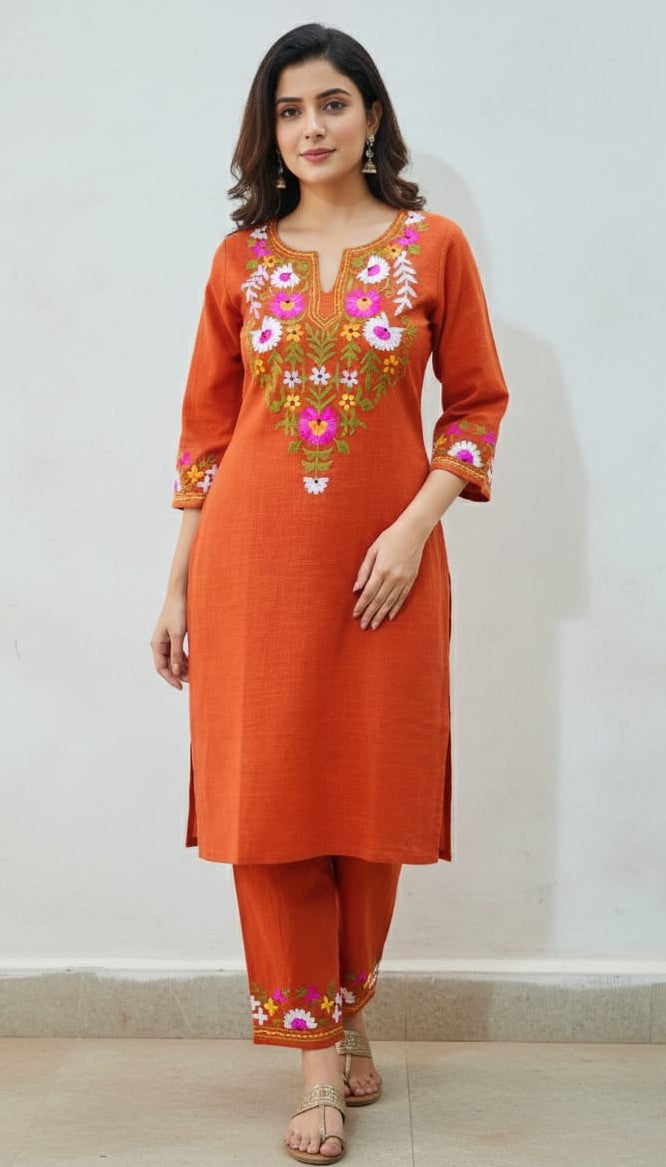 New Bagrubazzar Premium Embroidered Kurta Set for Women