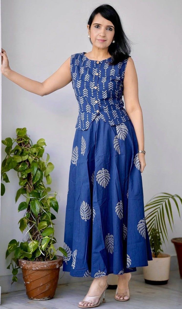 Bagrubazzar Timeless Top & Skirt Co-Ord Set for Women (BBMB06)