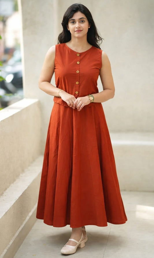 Bagrubazzar Timeless Top & Skirt Co-Ord Set for Women