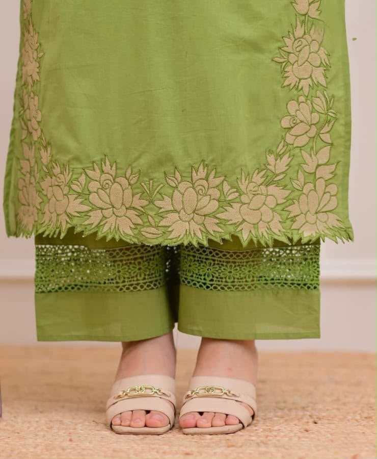 Bagrubazzar Premium Taj Cotton Party Wear Dress for Women